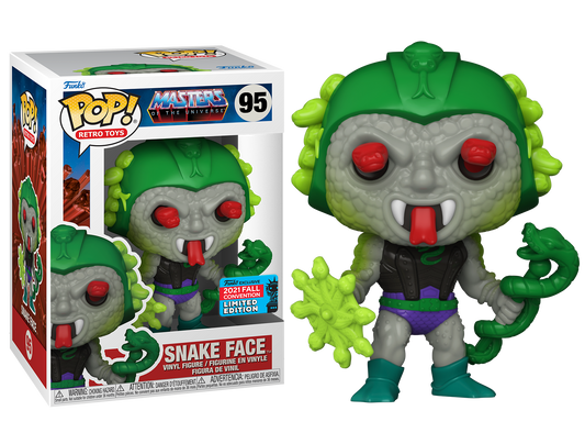 Masters of the Universe - Snake Face NYCC 2021 Fall Convention Exclusive Pop! Vinyl