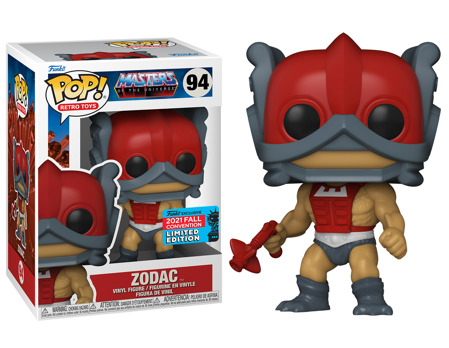 Masters of the Universe - Zodac NYCC 2021 Fall Convention Exclusive Pop! Vinyl