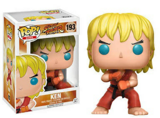 Street Fighter - Ken (Special Attack) US Exclusive Pop! Vinyl - Ozzie Collectables