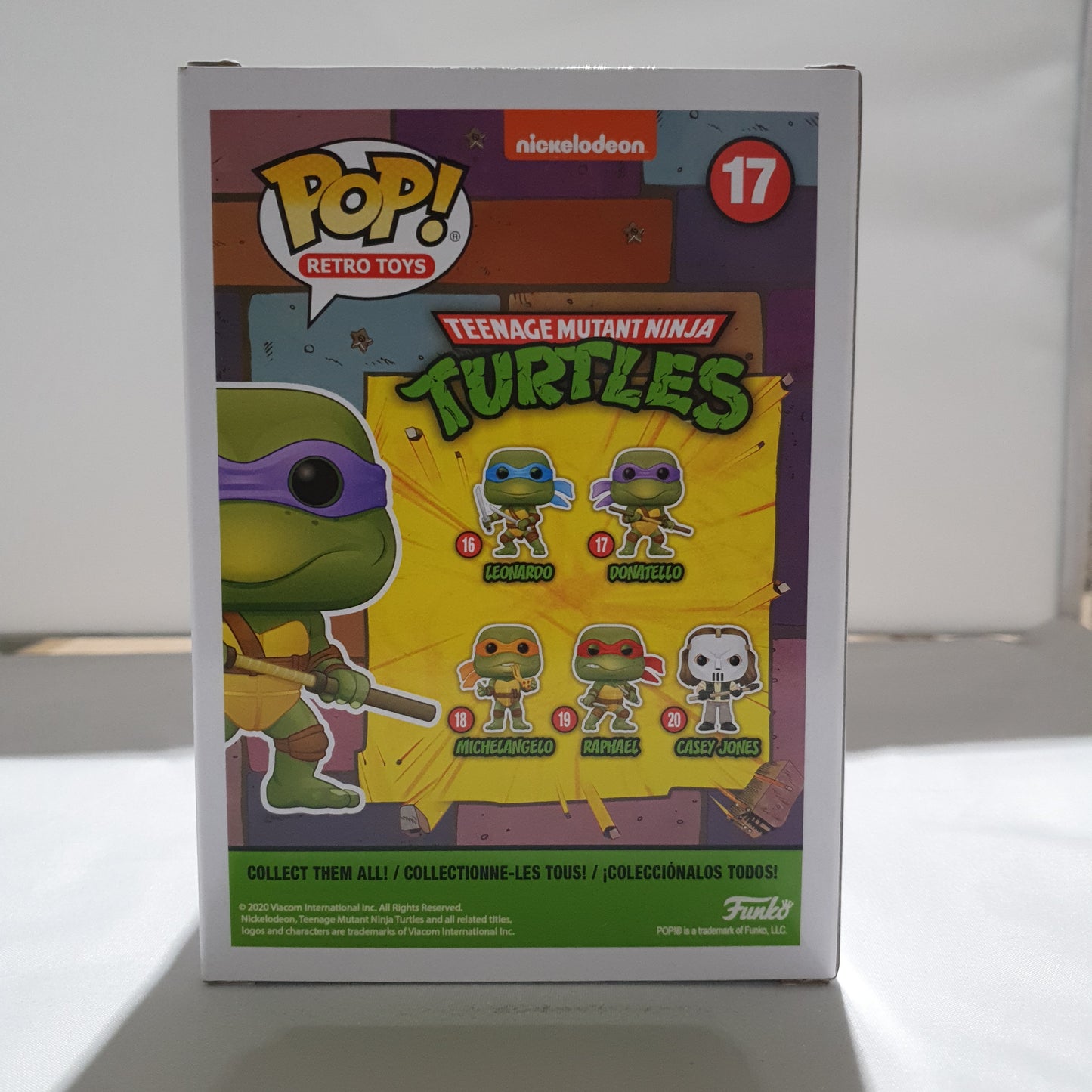 Teenage Mutant Ninja Turtles - Donatello #17 Signed Pop! Vinyl