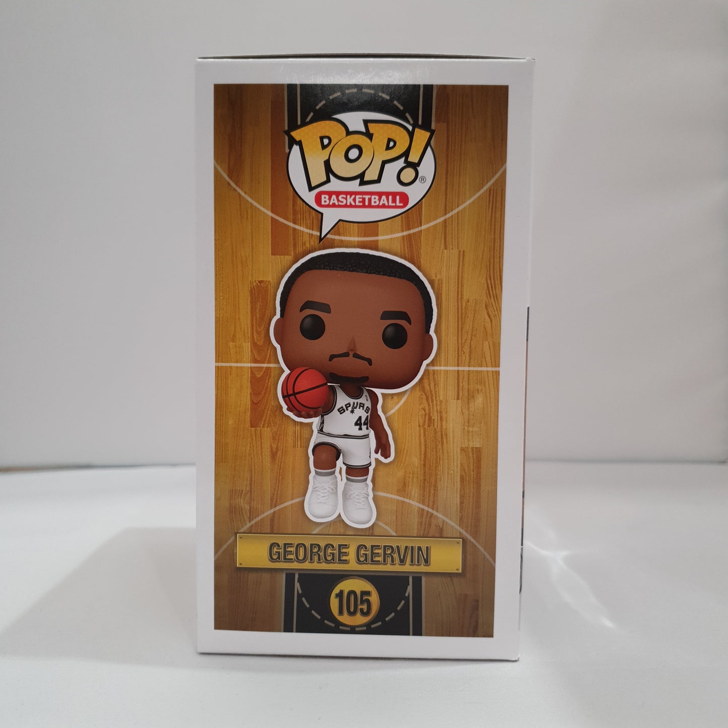 NBA Spyas - George Gervin #105 Signed Pop! Vinyl