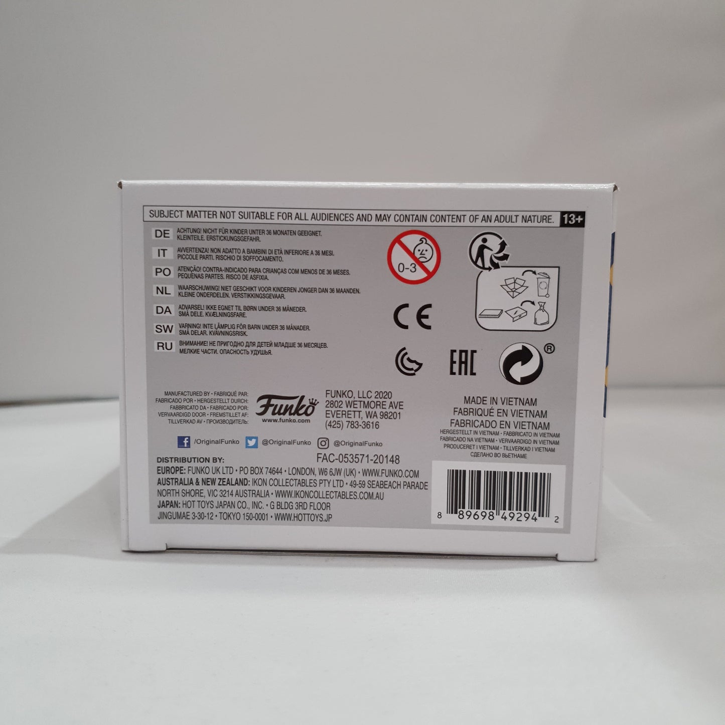 Marvel - Nightcrawler #639 Signed Pop! Vinyl