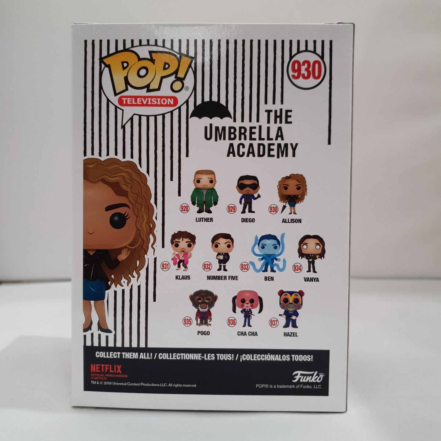 The Umbrella Academy - Allison #930 Signed Pop! Vinyl