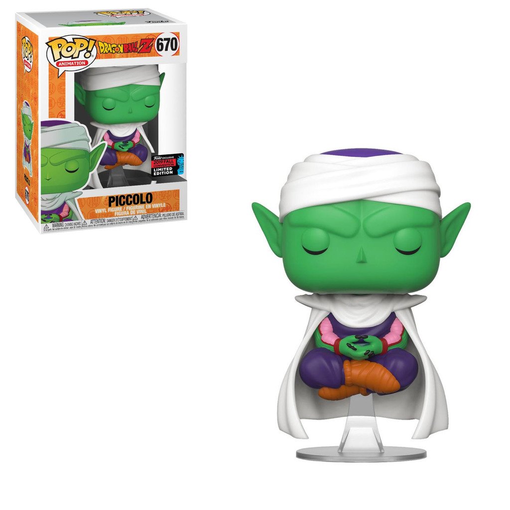 Dragon Ball Z - Piccolo Lotus Position NYCC 2019 US Exclusive Pop! Vinyl - Ozzie Collectables