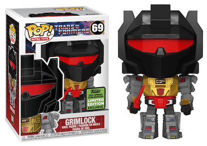 Transformers (TV) - Grimlock Metallic 2021 ECCC  US Exclusive Pop! Vinyl #69
