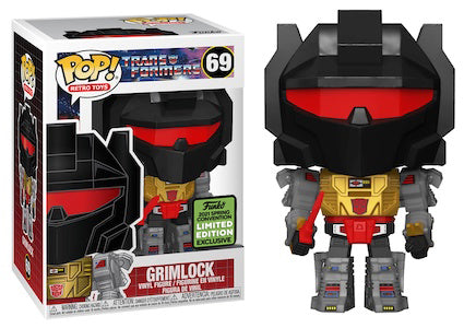 Transformers (TV) - Grimlock Metallic 2021 ECCC  US Exclusive Pop! Vinyl #69