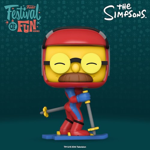 The Simpsons - Stupid Sexy Flanders 2021 Festival of Fun Fall Convention Exclusive Pop! Vinyl #1167