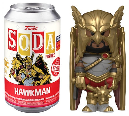 Black Adam - Hawkman Funko Winter Convention 2022 Exclusive Vinyl Soda (LE 13000 pc)