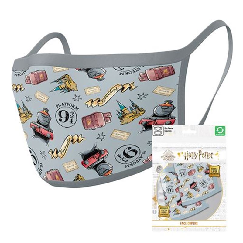 Harry Potter - Hogwarts Express Mask 2pack Facemask Pyr