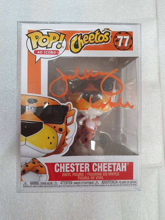 Cheetos Ad Icons - Chester Cheetah #77 Signed Pop! Vinyl