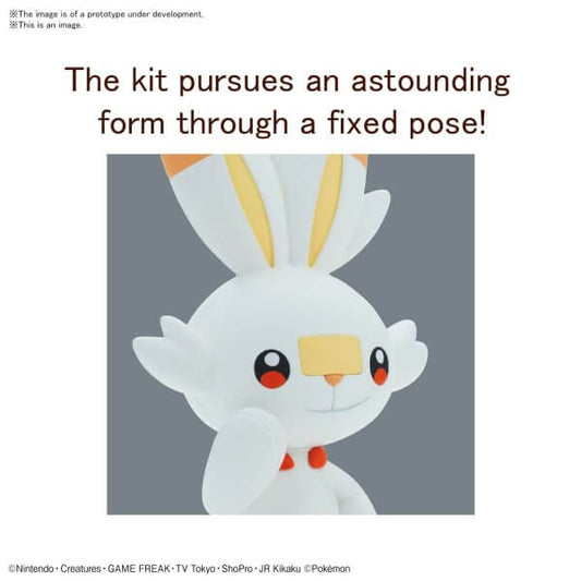 POKÉMON - POKÉMON MODEL KIT QUICK!! - 05 SCORBUNNY