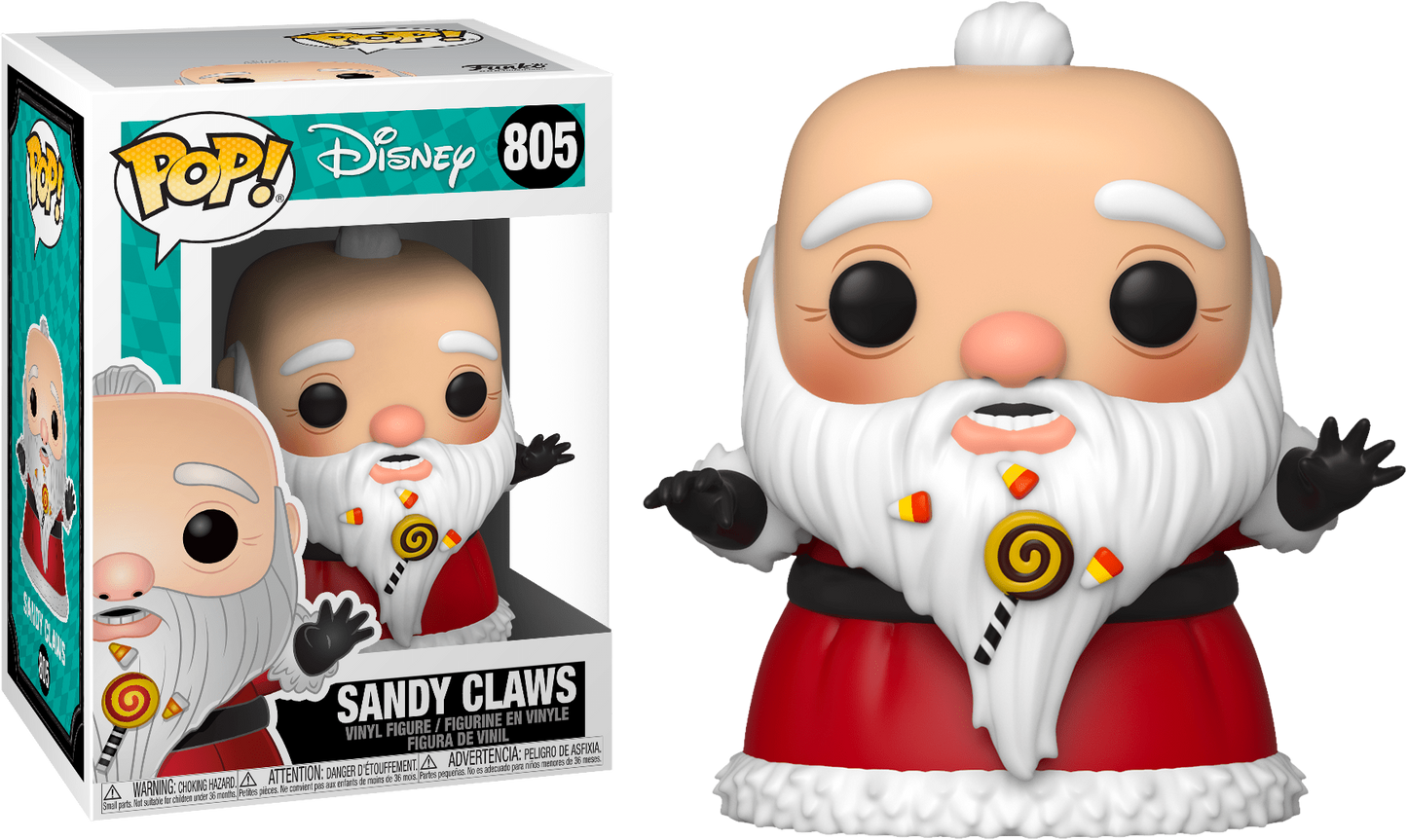 The Nightmare Before Christmas - Sandy Claws Pop! Vinyl - Ozzie Collectables
