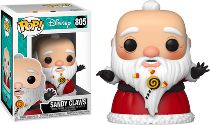 The Nightmare Before Christmas - Sandy Claws Pop! Vinyl - Ozzie Collectables