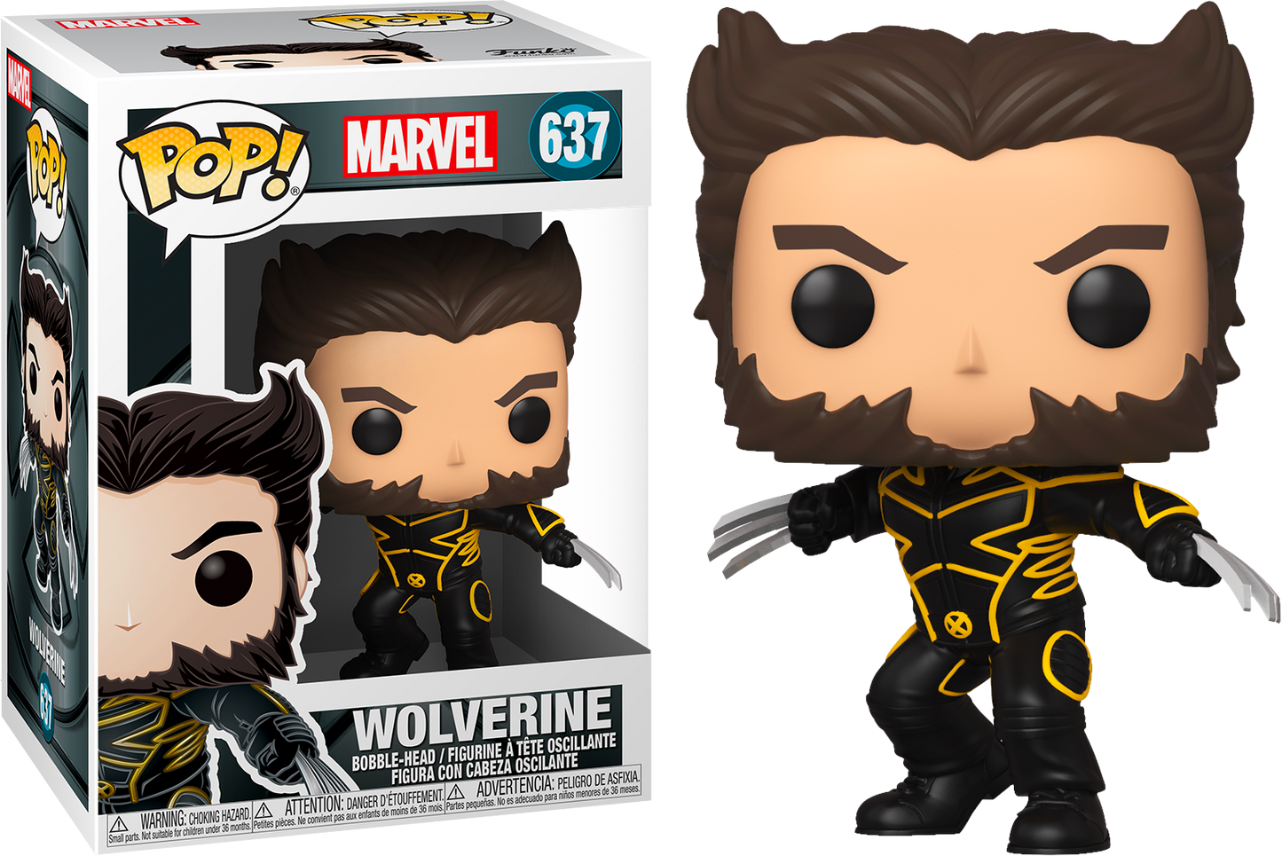 X-Men (2000) - Wolverine Jacket 20th Anniversary Pop! Vinyl - Ozzie Collectables