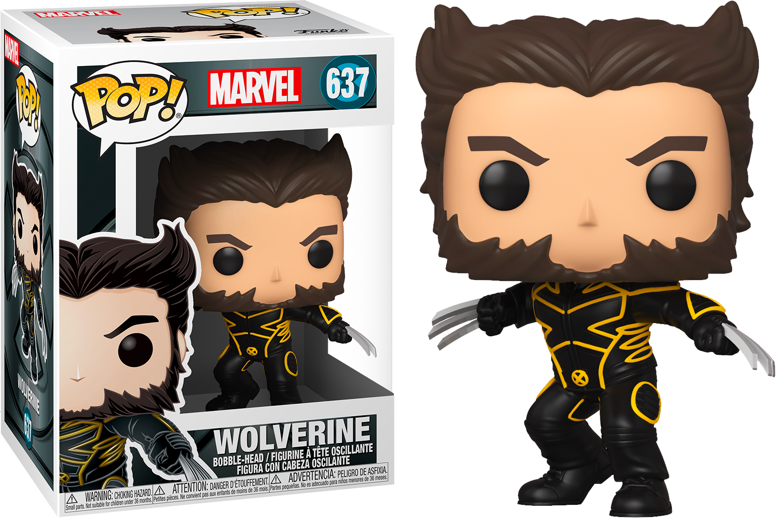 X-Men (2000) - Wolverine Jacket 20th Anniversary Pop! Vinyl - Ozzie Collectables