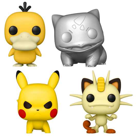 Pokemon Funko Fair 2021 Bundle - 4 POP! Vinyls