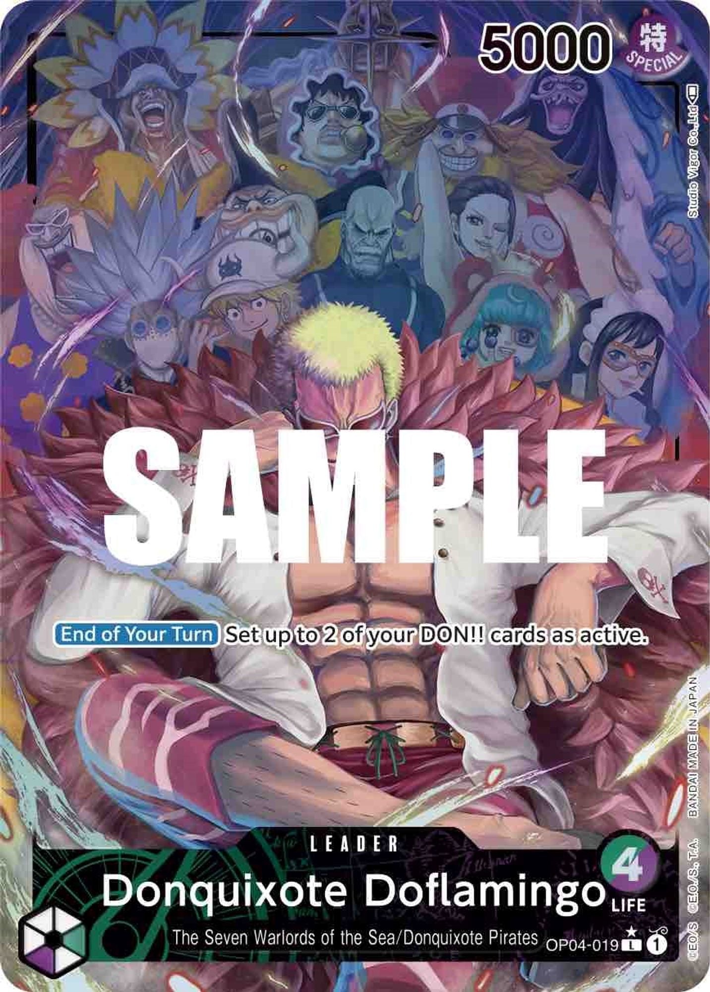 Donquixote Doflamingo (019) (Alternate Art)