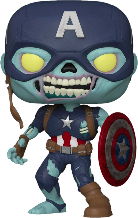 What If - Zombie Captain America US Exclusive 10" Pop! Vinyl
