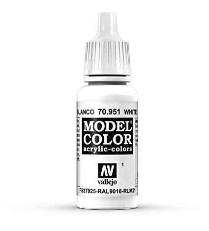 Vallejo Model Colour White 17 ml - Ozzie Collectables