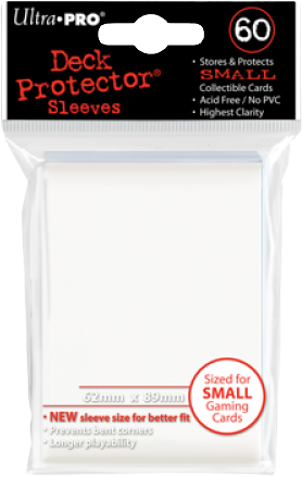 Ultra Pro - Mini Deck Protector 60 Count White (Yu-Gi-Oh)