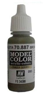 Vallejo Model Colour Olive Drab 17 ml - Ozzie Collectables