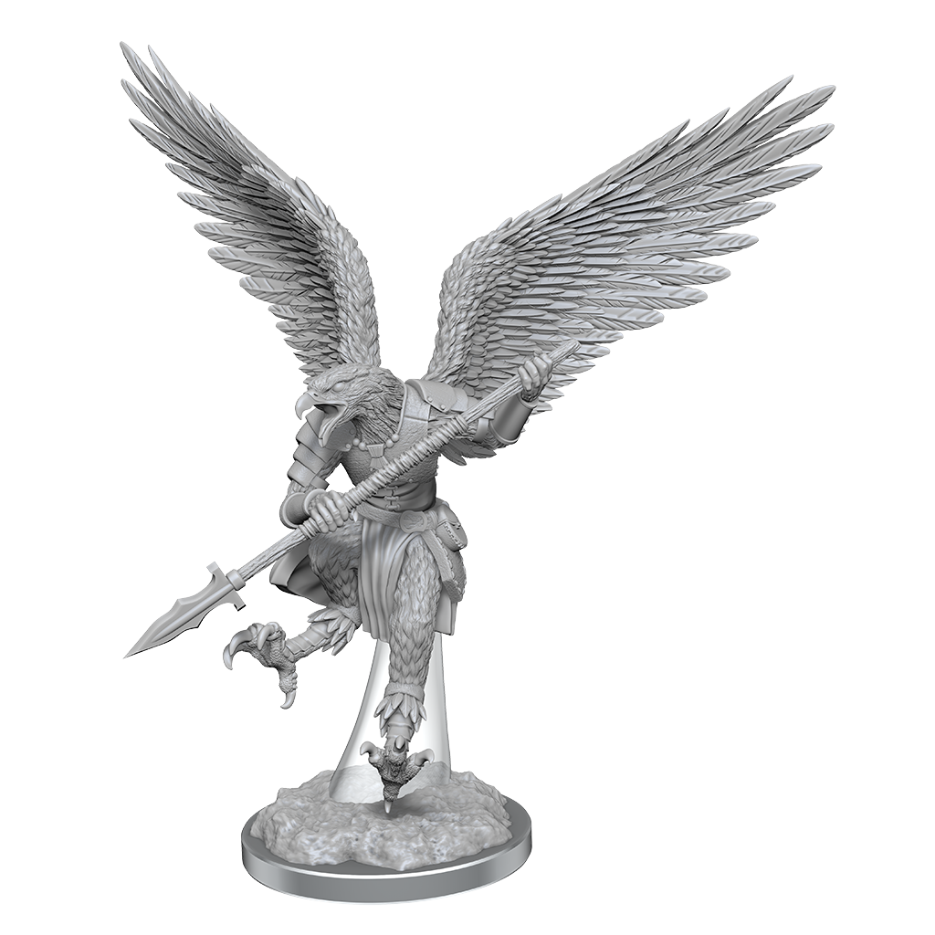 D&D Nolzurs Marvelous Unpainted Miniatures Aarakocra Fighters