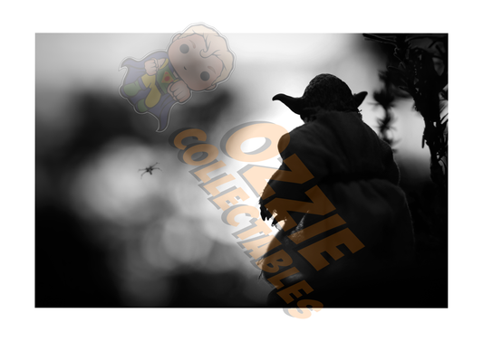 Star Wars - Arrival on Dagobah - Janan Lee Art Print Poster