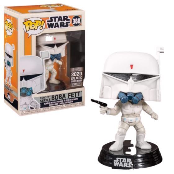 Star Wars - Concept Series Boba Fett 2020 Galactic Convention Pop! Vinyl #388