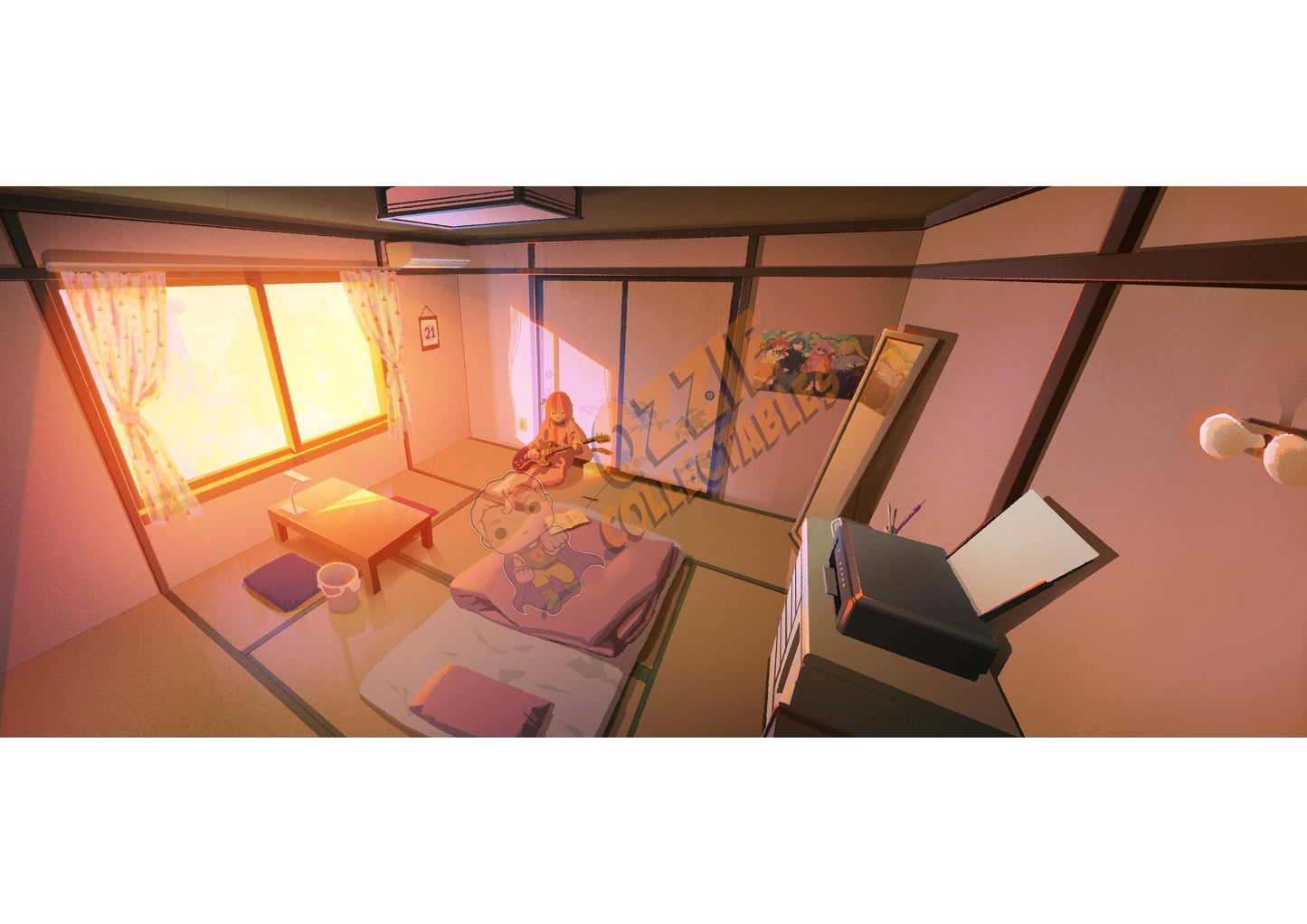 Bocchi the Rock!!, Afternoon - Orenjikun Art Print Poster