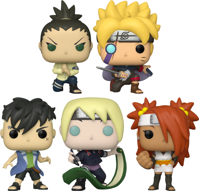 Boruto Funko Fair 2022 Bundle - 5 POP! Vinyls