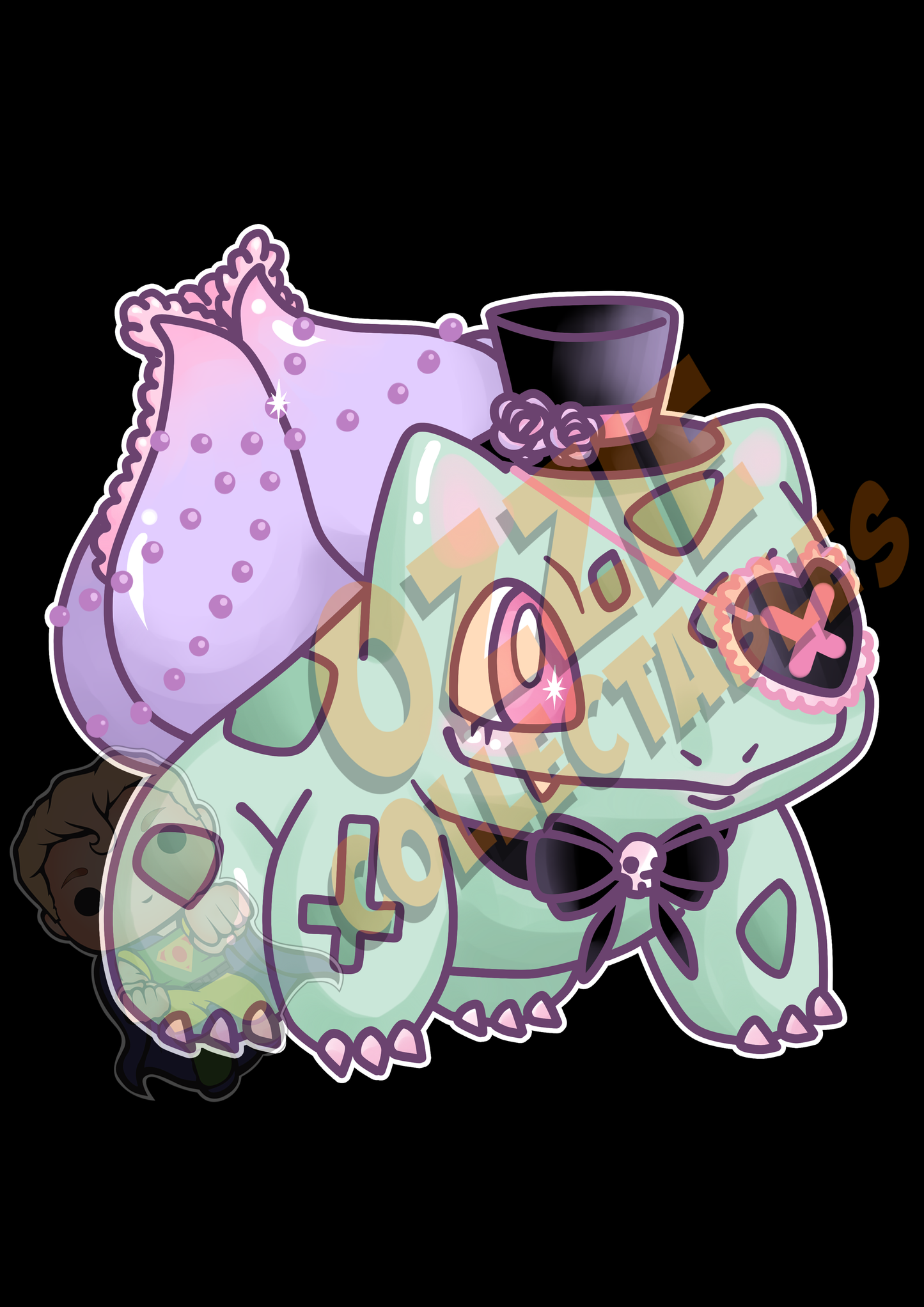 Pokemon - Bulbasaur - Rose Demon Art Print Poster