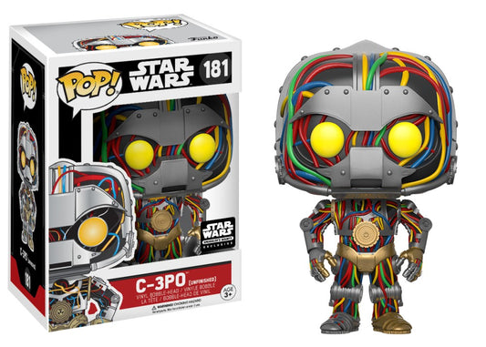 Star Wars - C-3PO (Unfinished) Smuggler's Bounty Exclusive Pop! Vinyl #181