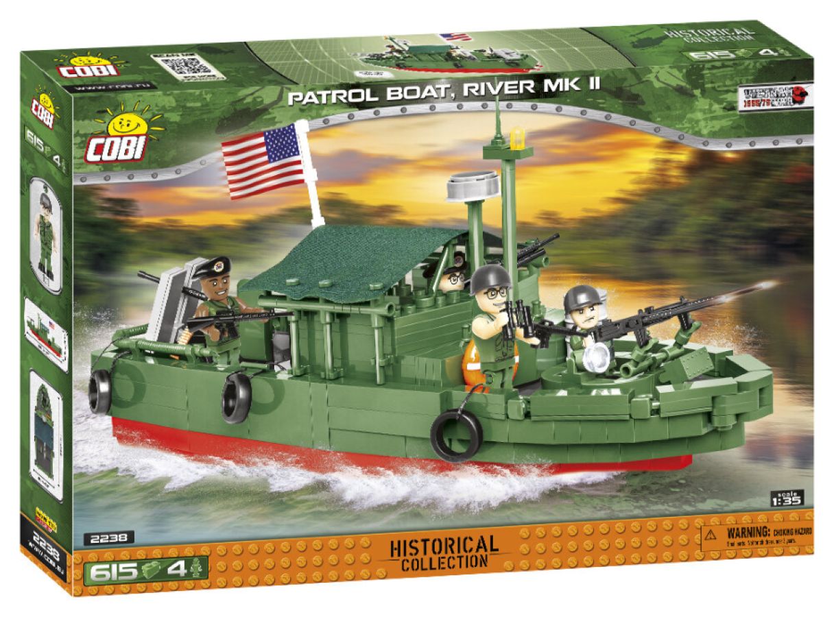 Vietnam War - Patrol Boat River MkII 618 pieces