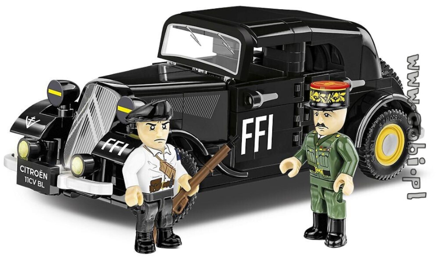 World War II - 1938 Citroen Traction 11C (298 pieces)