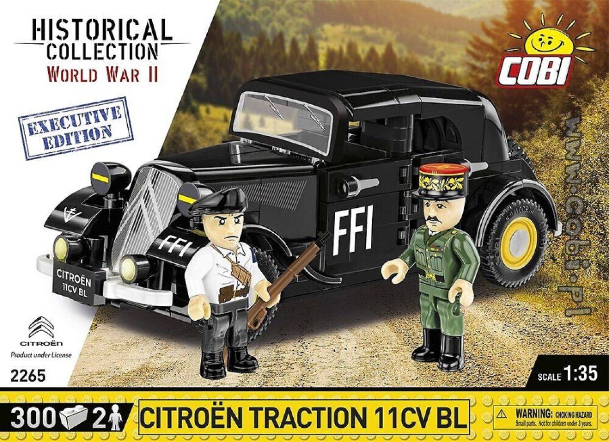 World War II - 1938 Citroen Traction 11C (298 pieces)