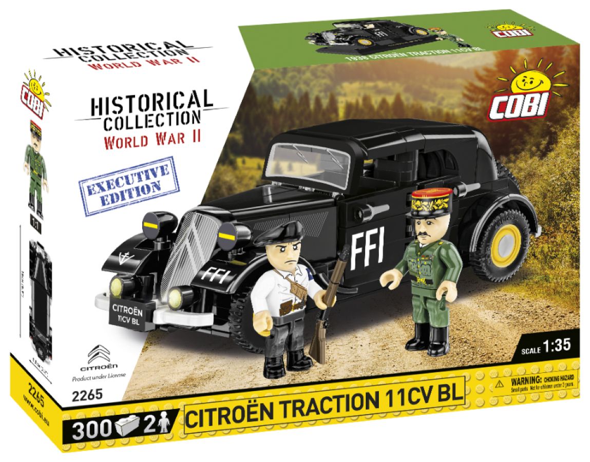 World War II - 1938 Citroen Traction 11C (298 pieces)
