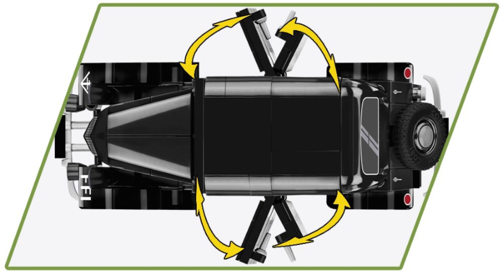 World War II - 1938 Citroen Traction 11C (236 pieces)
