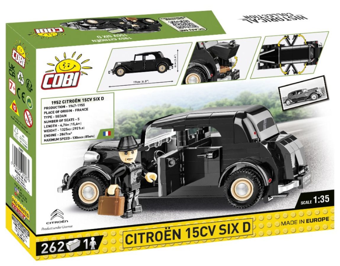 World War II - Citroen 15CV Six D (262 pieces)