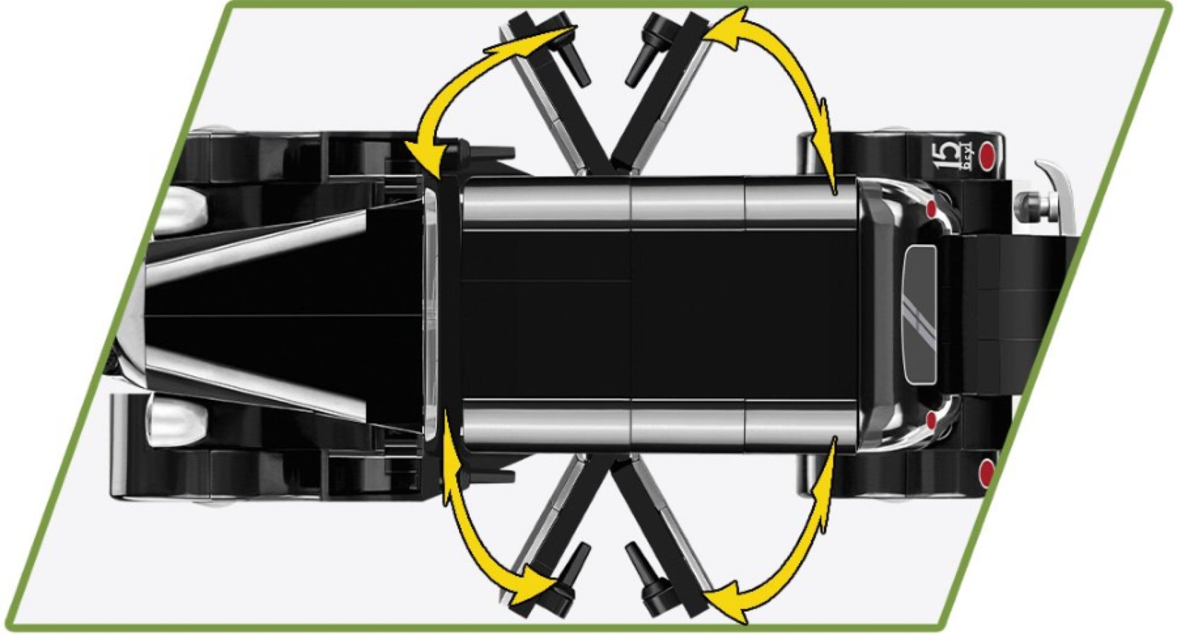 World War II - Citroen 15CV Six D (262 pieces)