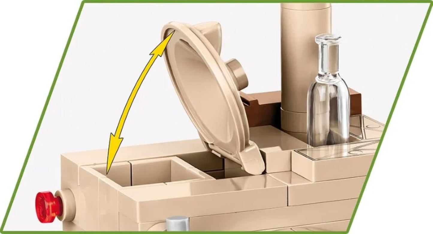 World War II - SD. KFZ. 10 & Field Kitchen (367 pieces)