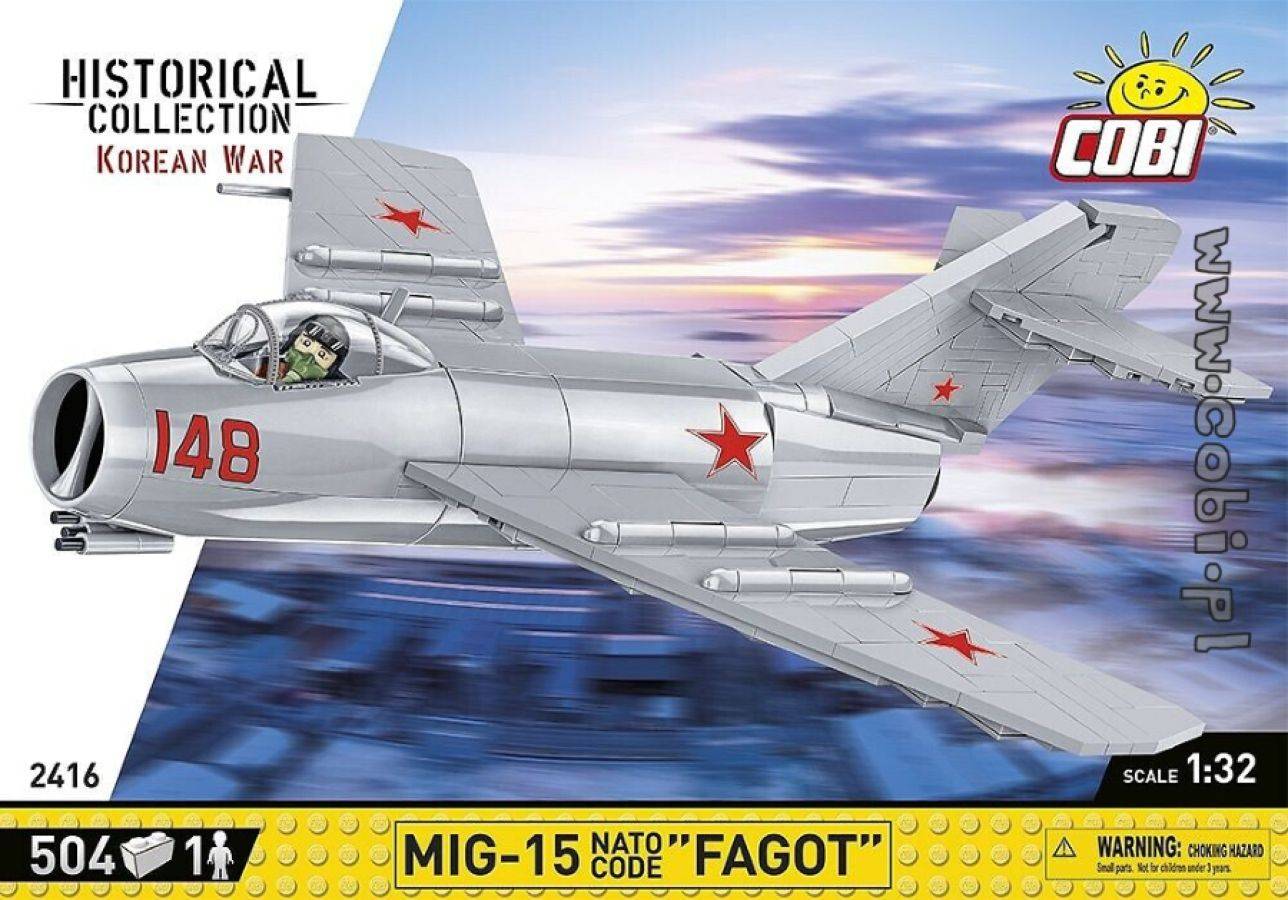 Korean War - MIG-15 N.Code Fagot 504 pcs