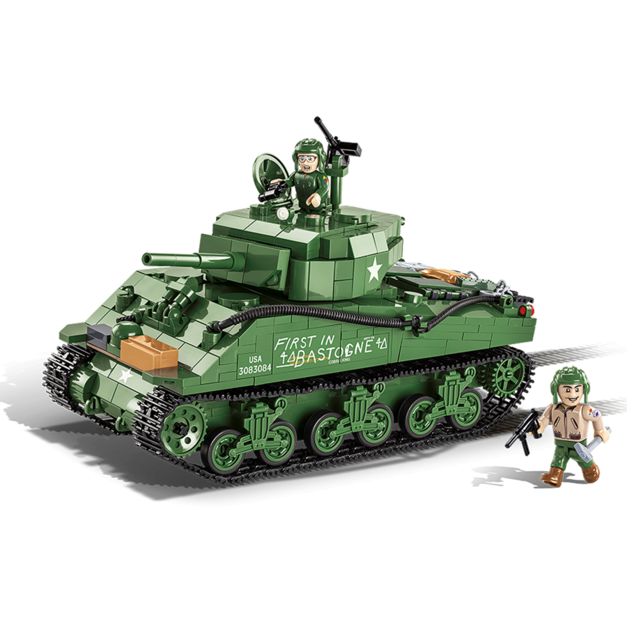 World War II - Sherman M4A3E2 "Jumbo" Tank (716 pieces)