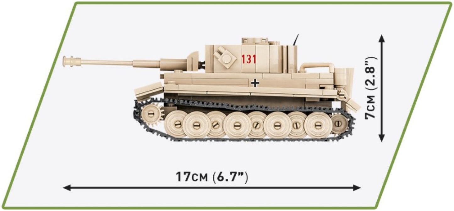 WW2 - Pzkpfw VI Tiger "131" 340 pcs