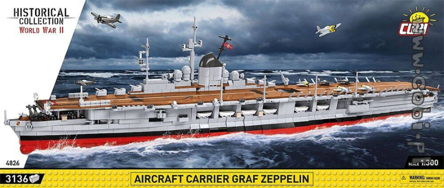 WW2 - Aircraft Carrier Graf Zeppelin 3136 pcs