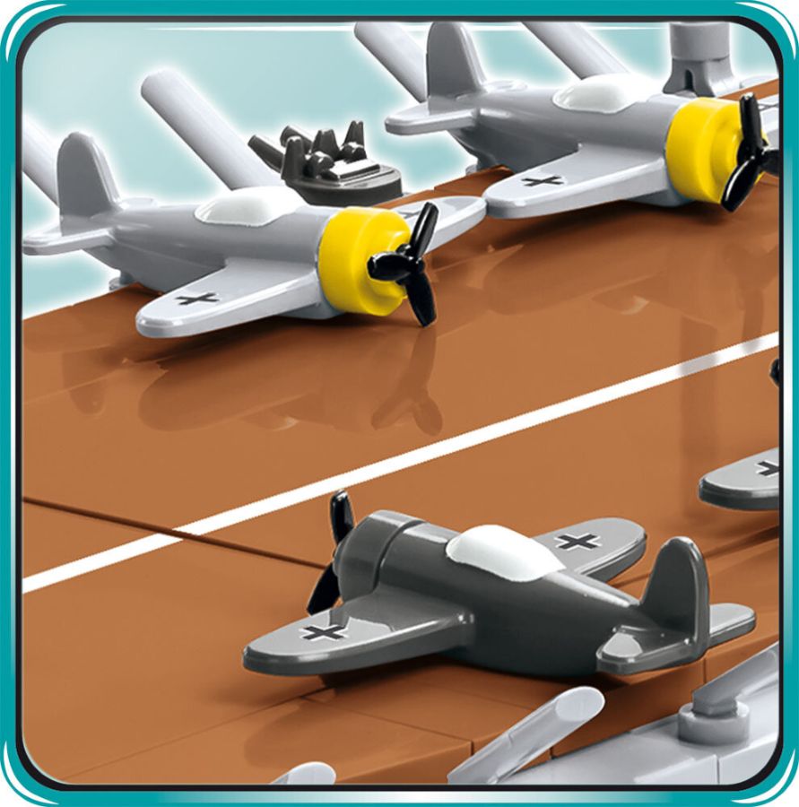 WW2 - Aircraft Carrier Graf Zeppelin 3136 pcs