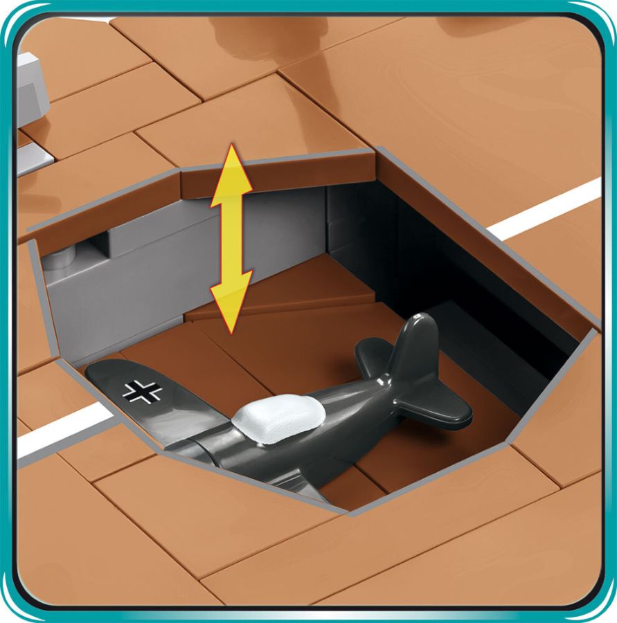 WW2 - Aircraft Carrier Graf Zeppelin 3136 pcs