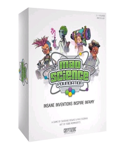 Mad Science Foundation - Board Game - Ozzie Collectables