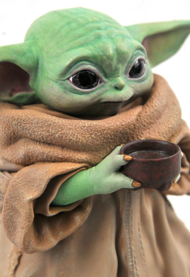 Star Wars: The Mandalorian - The Child with Soup Bowl 1:2 Scale Statue