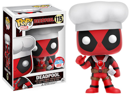 Deadpool - Deadpool Chef 2016 NYCC Exclusive Pop! Vinyl #115