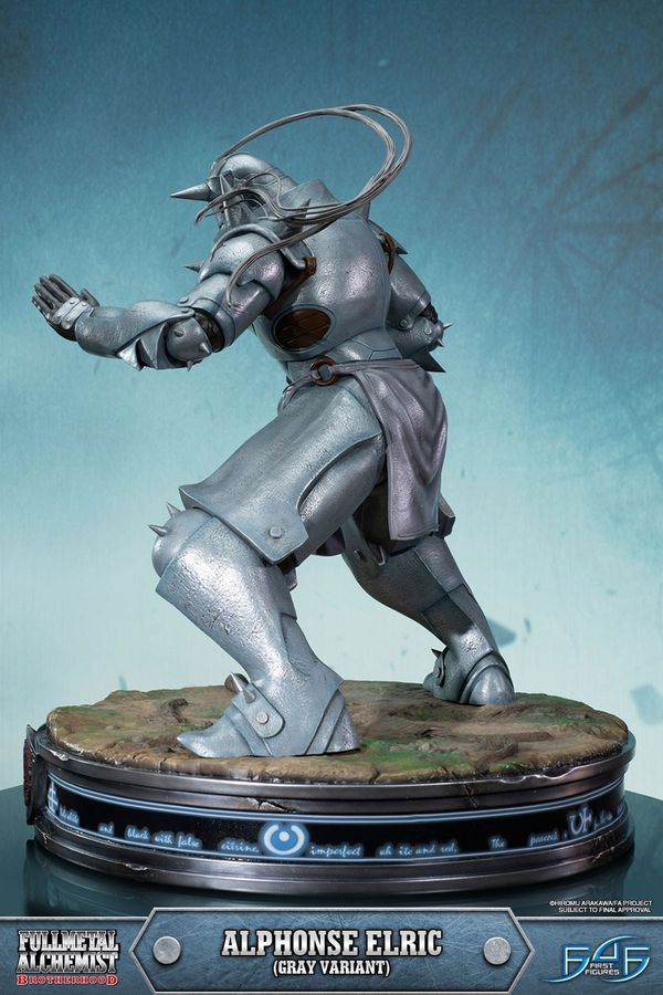 Fullmetal Alchemist - Alphonse Elric Grey Statue - Ozzie Collectables